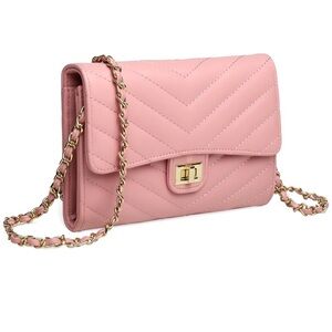 Pink Crossbody Bag